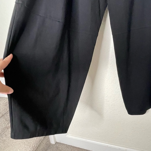 Bryn Walker Olivier Lantern Pants Size L Black Modal Blend Made In USA - Picture 3 of 14
